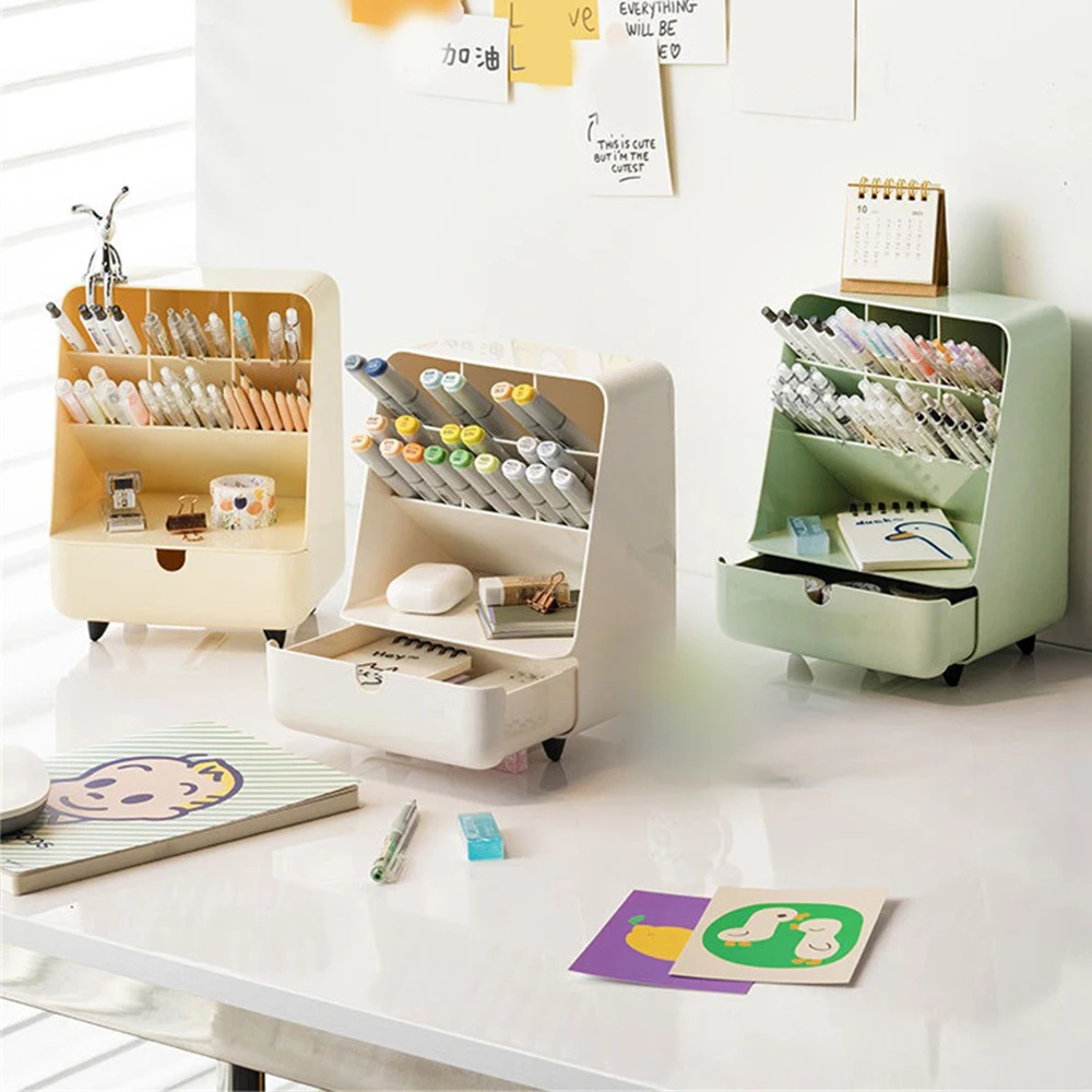 Desk Storage Box Classification Management Prevent Falling Off Classified Storage Drawer Anti-slip Design Mellow Pen Holder
Desk Storage Box Classification Management Prevent Falling Off Classified Storage Drawer Anti-slip Design Mellow Pen Holder