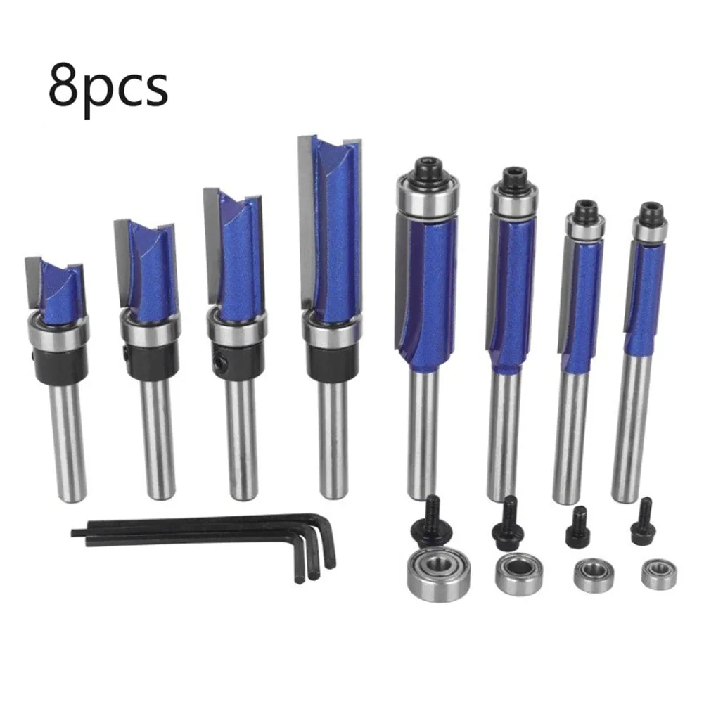 8 шт. 1/4 дюйма хвостовик подшипник утопленная отделка фреза Обрезка фреза деревообрабатывающие фрезы Набор фрез по дереву
8 шт. 1/4 дюйма хвостовик подшипник утопленная отделка фреза Обрезка фреза деревообрабатывающие фрезы Набор фрез по дереву