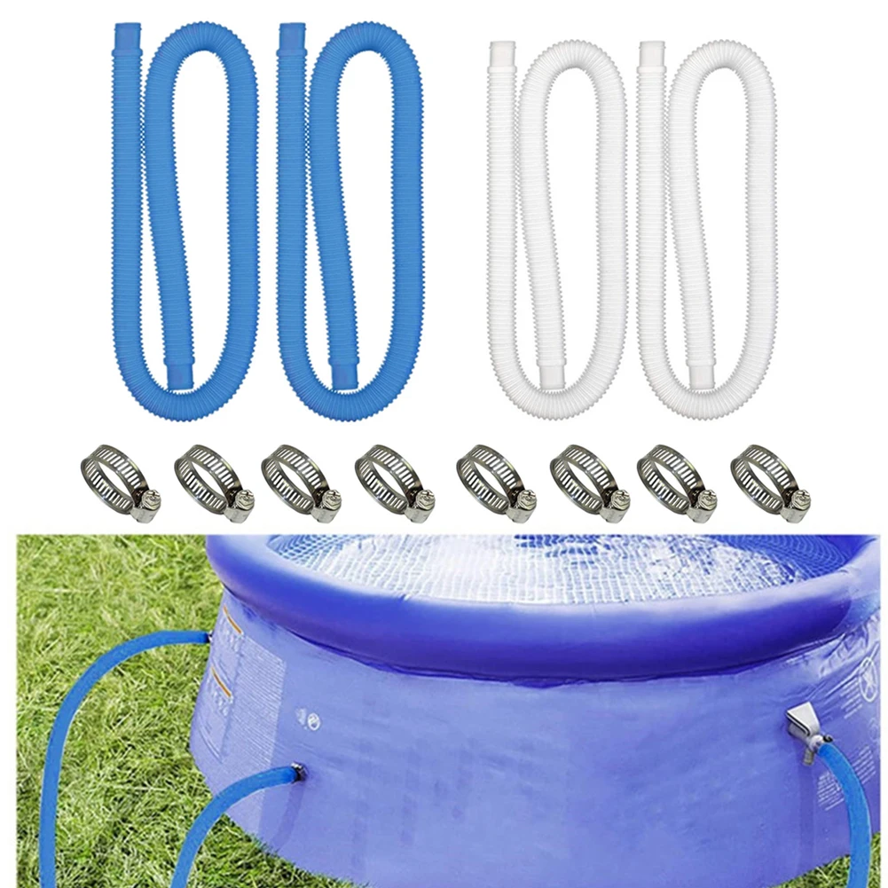 1 Set Pool Hoses For Intex 1-1/4 Inch Hose Clips For Above Ground Pool Pump Replacement Hose Filter Pump Swimming Pool Parts
1 Set Pool Hoses For Intex 1-1/4 Inch Hose Clips For Above Ground Pool Pump Replacement Hose Filter Pump Swimming Pool Parts