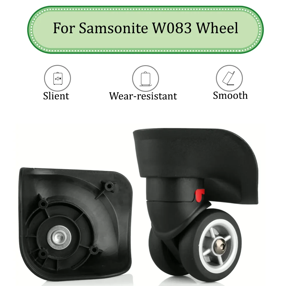 For Samsonite W083 Universal Wheel Trolley Case Wheel Replacement Luggage Pulley Sliding Casters Slient Wear-resistant Repair 
For Samsonite W083 Universal Wheel Trolley Case Wheel Replacement Luggage Pulley Sliding Casters Slient Wear-resistant Repair