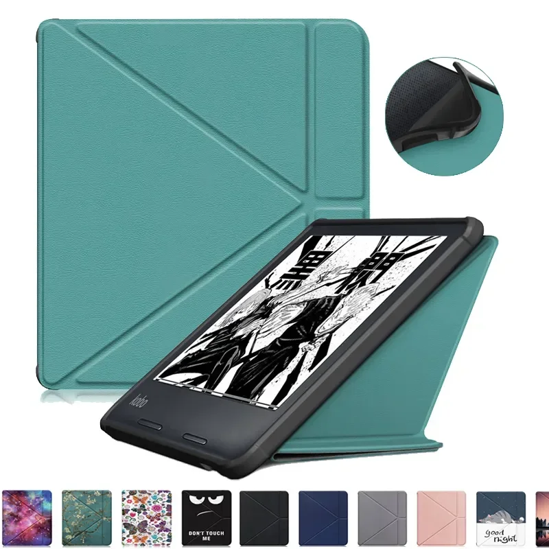 Kobo Libra 2 Libra2 Case For Kobo Sage Case Multi-folding Stand E-Book Smart Cover for Funda Kobo Libra 2nd Gen 7 inch
Kobo Libra 2 Libra2 Case For Kobo Sage Case Multi-folding Stand E-Book Smart Cover for Funda Kobo Libra 2nd Gen 7 inch