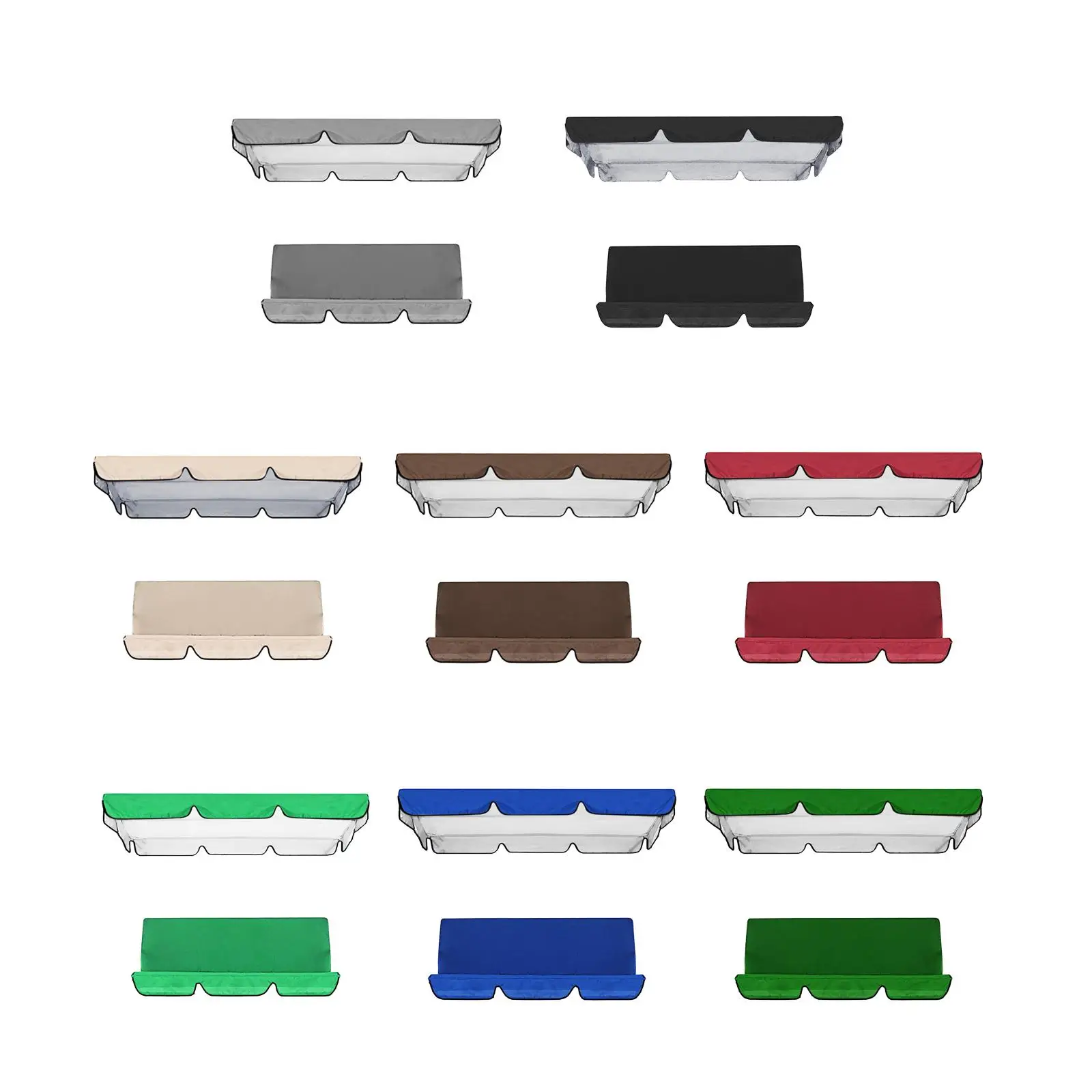 Patio Swing Canopy Replacement Garden Hammock Top Cover Dustproof Outdoor Garden Furniture Covers for Garden Patio Swing Outdoor
Patio Swing Canopy Replacement Garden Hammock Top Cover Dustproof Outdoor Garden Furniture Covers for Garden Patio Swing Outdoor