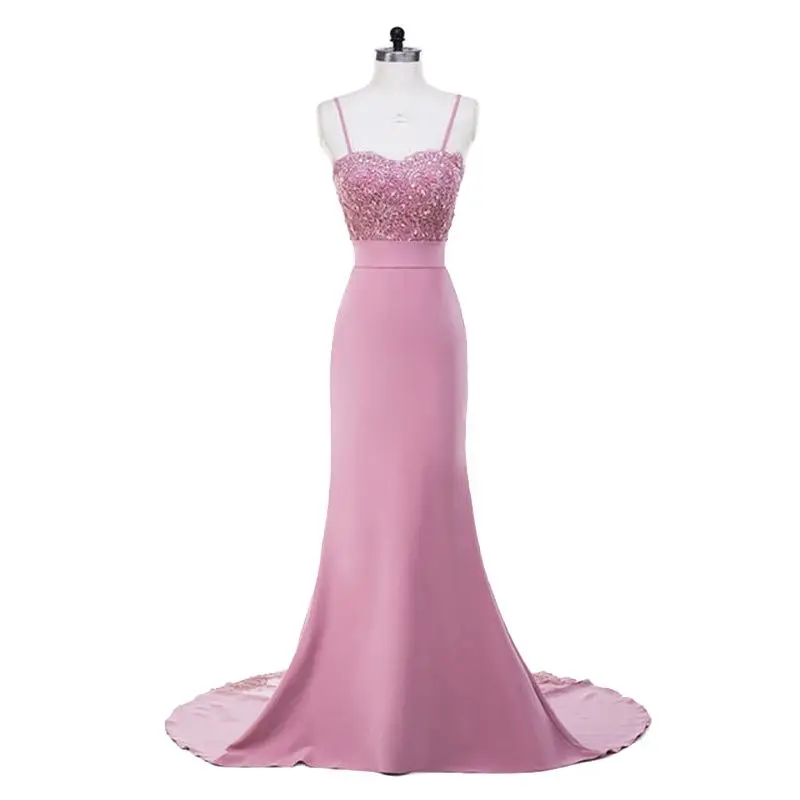 A Line Elastic Satin Sashes Beading Spaghetti Bridesmaid Dresses Wedding Party Evening Formal Prom Birthday Floor Length Zipper
A Line Elastic Satin Sashes Beading Spaghetti Bridesmaid Dresses Wedding Party Evening Formal Prom Birthday Floor Length Zipper