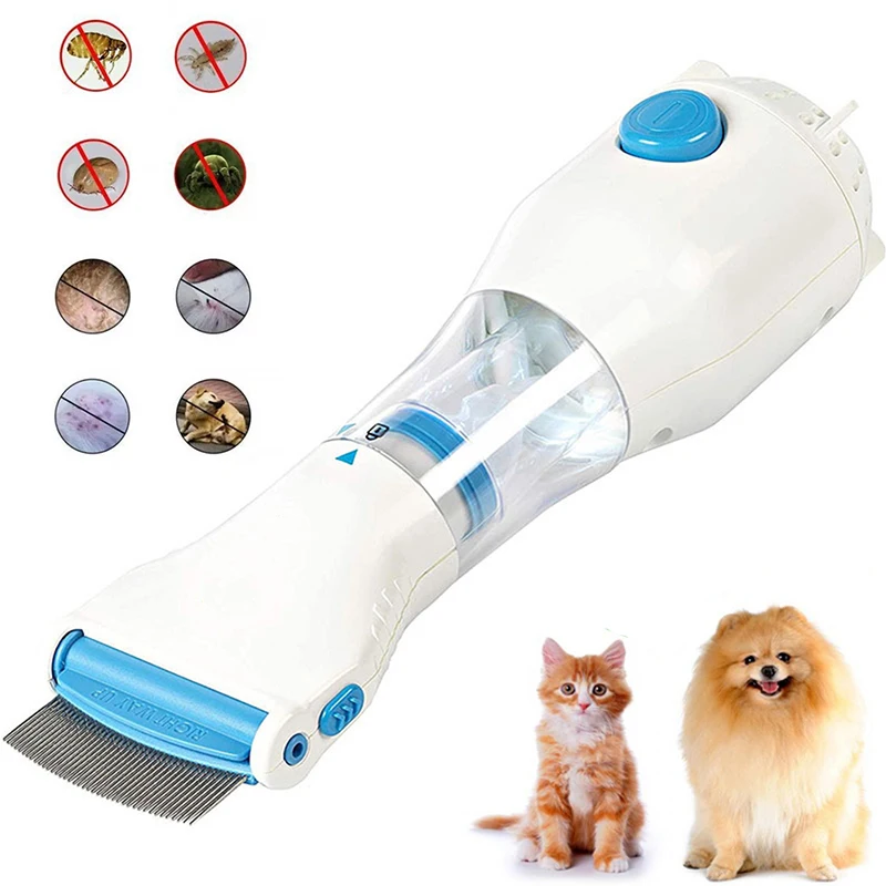 Multifunctional Electric Lice Grabber, Physical Flea Removal, Killer Brush, Comb Animals, Cats and Dogs Hair Cleaner, Lice Remov
Multifunctional Electric Lice Grabber, Physical Flea Removal, Killer Brush, Comb Animals, Cats and Dogs Hair Cleaner, Lice Remov