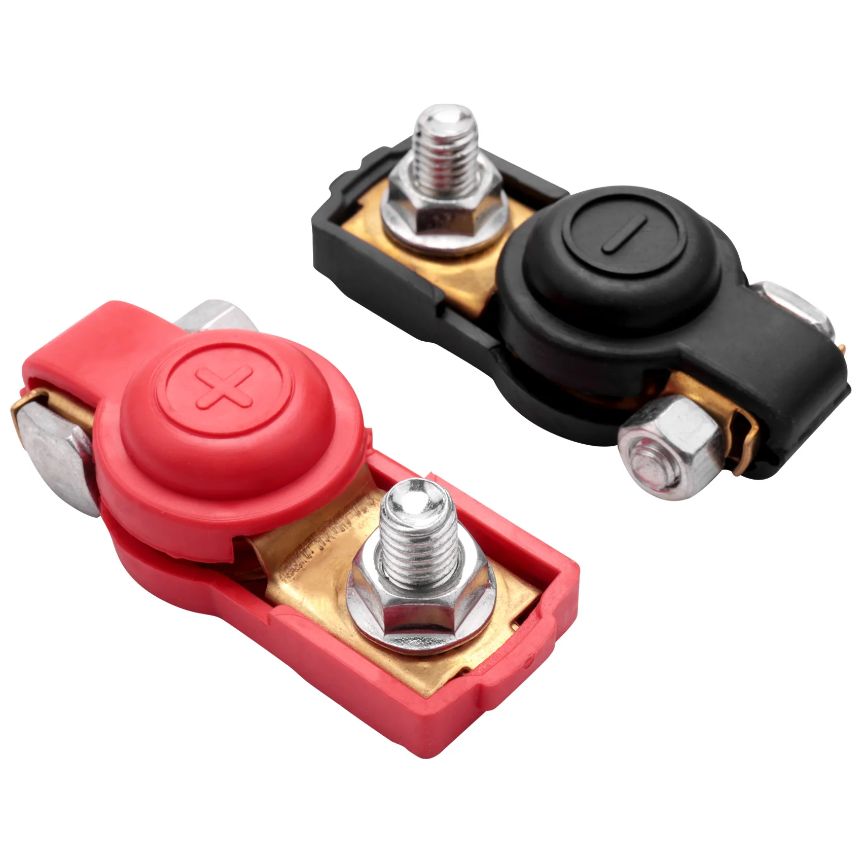 1 пара клемма аккумулятора для тяжелых условий эксплуатации автомобиля быстроразъемный кабельный зажим 
1 пара клемма аккумулятора для тяжелых условий эксплуатации автомобиля быстроразъемный кабельный зажим