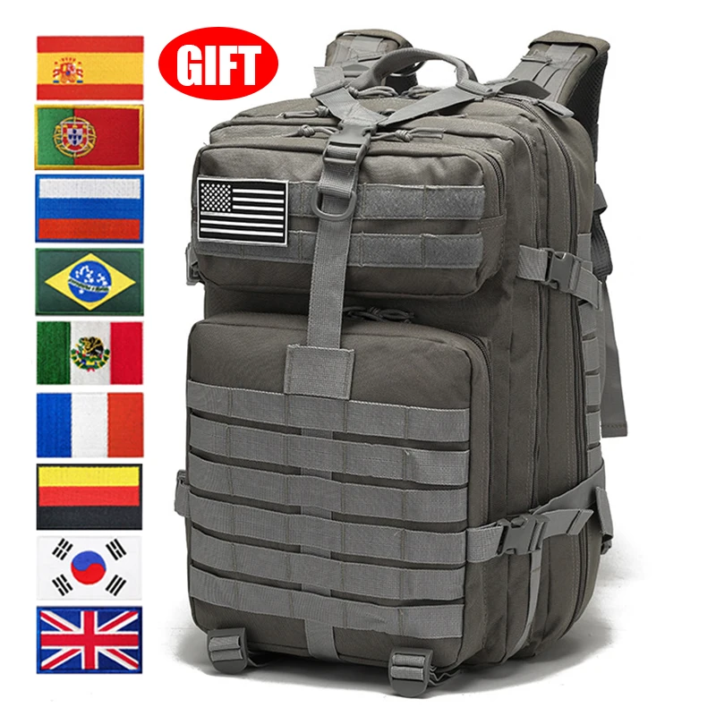 30L 50L 3P Tactical Backpack Army Men Outdoor Military Bag Camping Tactical Rucksack Hiking Sports Trekking Climbing Molle Pack
30L 50L 3P Tactical Backpack Army Men Outdoor Military Bag Camping Tactical Rucksack Hiking Sports Trekking Climbing Molle Pack