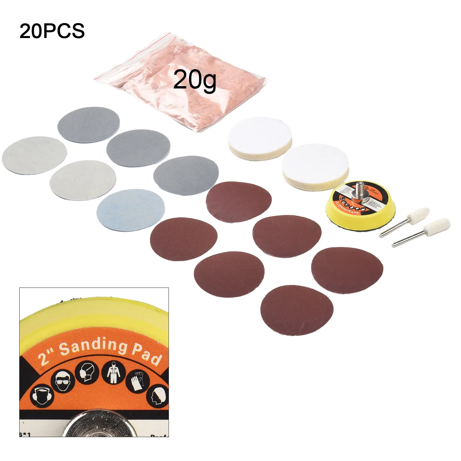 20pcs/set Car Windshield Glass Scratch Remover Cerium Oxide Powder Glass Polishing Kit Vehicle Repair Tool Set
20pcs/set Car Windshield Glass Scratch Remover Cerium Oxide Powder Glass Polishing Kit Vehicle Repair Tool Set