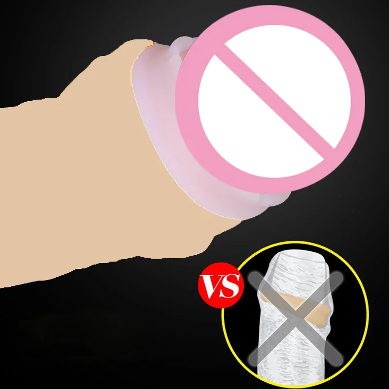 Anneau de ration prépuce pour hommes, massage du pénis, anneau pénien, retard d'éjaculation, jouets sexuels, produits sexuels 3