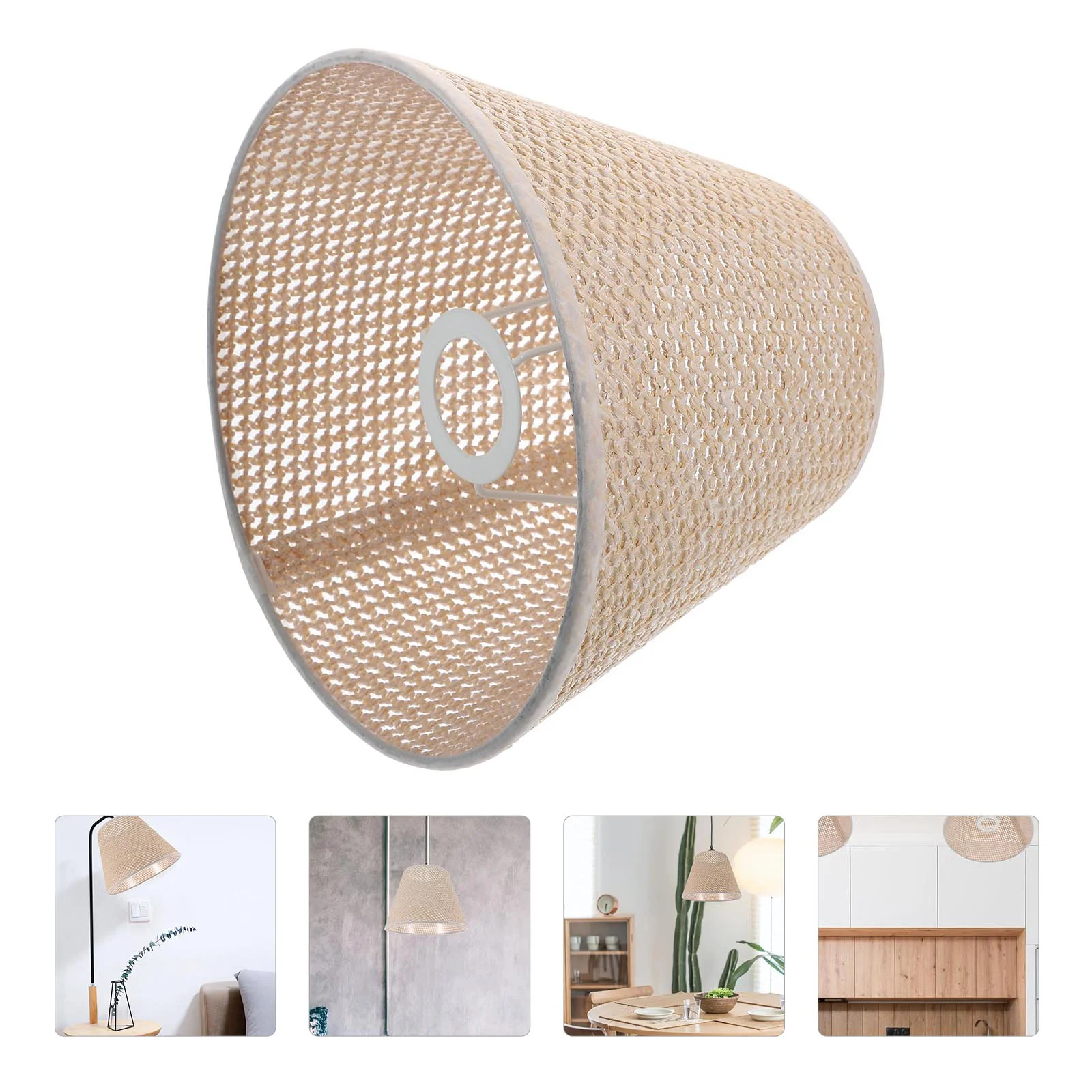 E27 Rattan Lampshade Accessory Imitation Woven Retro Decor Creative Fake Light Decorative Seaweed
E27 Rattan Lampshade Accessory Imitation Woven Retro Decor Creative Fake Light Decorative Seaweed