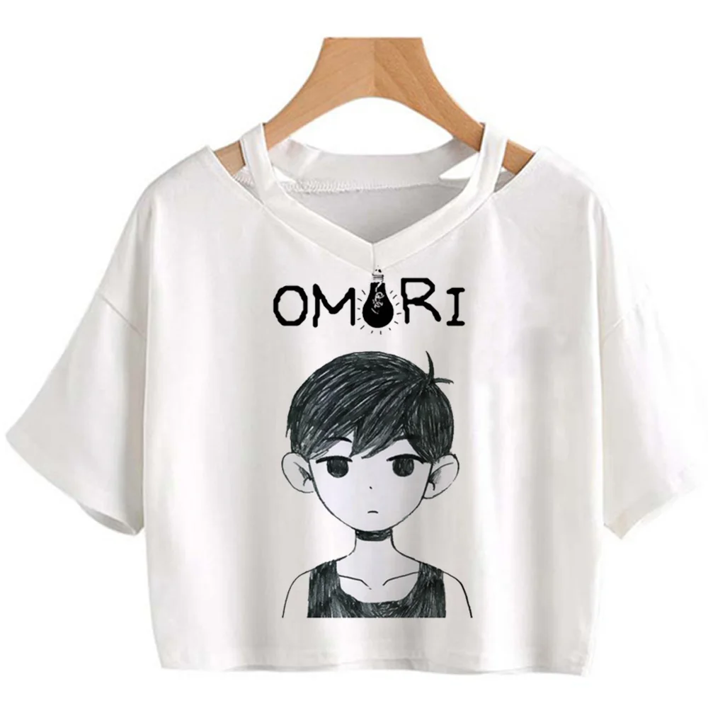 

Omori top women summer streetwear graphic Tee girl graphic clothes