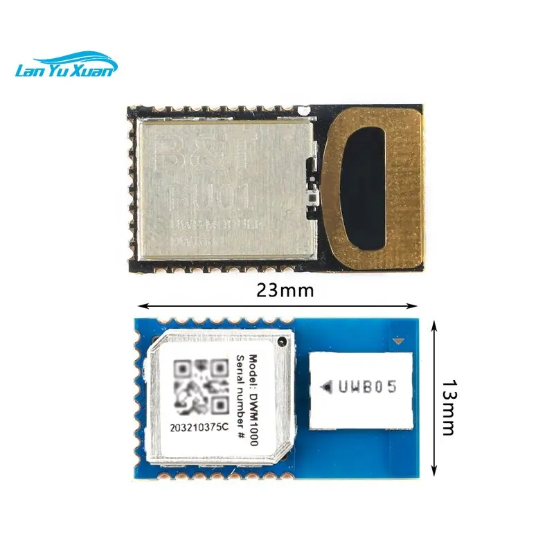 Short Distance High Precision Ultra Wideband Ranging BU01 DWM1000 UWB Indoor Positioning Module
Short Distance High Precision Ultra Wideband Ranging BU01 DWM1000 UWB Indoor Positioning Module