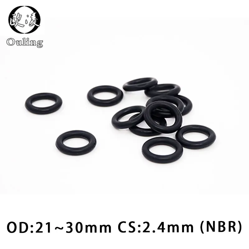 20PCS/lot Rubber Ring Black NBR Sealing O-Ring 2.4mm Thickness OD21/22/23/24/25/26/27/28/29/30mm O Ring Seal Gasket Washer 
20PCS/lot Rubber Ring Black NBR Sealing O-Ring 2.4mm Thickness OD21/22/23/24/25/26/27/28/29/30mm O Ring Seal Gasket Washer