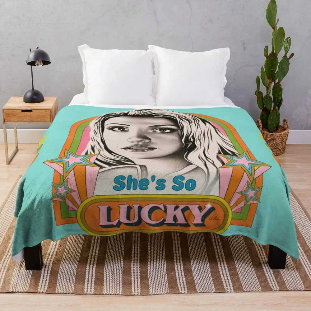 She's So Lucky Throw Blanket anime Luxury For Sofa Thin Decorative Sofa Blankets
She's So Lucky Throw Blanket anime Luxury For Sofa Thin Decorative Sofa Blankets
