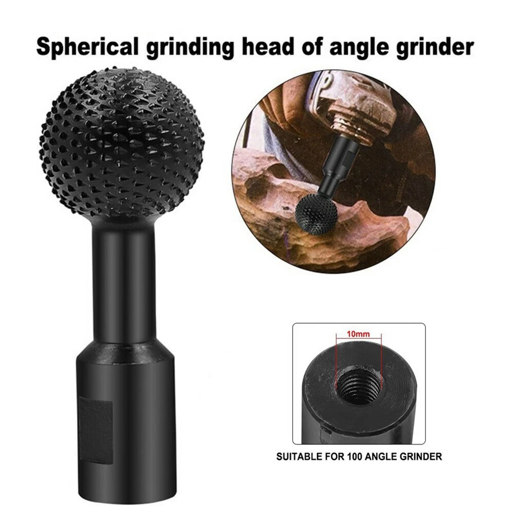 Grinding Head For Type 100 Angle Grinder Spherical Spindles Wood Gouge 10mm Carbon Steel Ball Gouge Carving Tool 4.25*1.57''
Grinding Head For Type 100 Angle Grinder Spherical Spindles Wood Gouge 10mm Carbon Steel Ball Gouge Carving Tool 4.25*1.57''