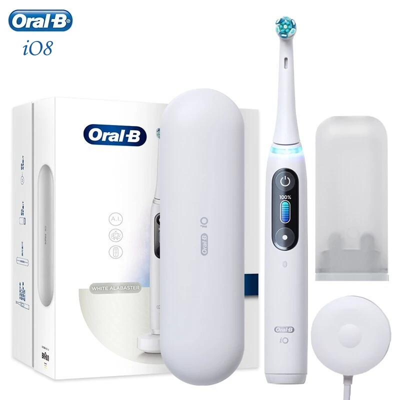 Электрическая зубная щетка Oral B iO Series, умная быстрая зарядка, перезаряжаемая
Электрическая зубная щетка Oral B iO Series, умная быстрая зарядка, перезаряжаемая