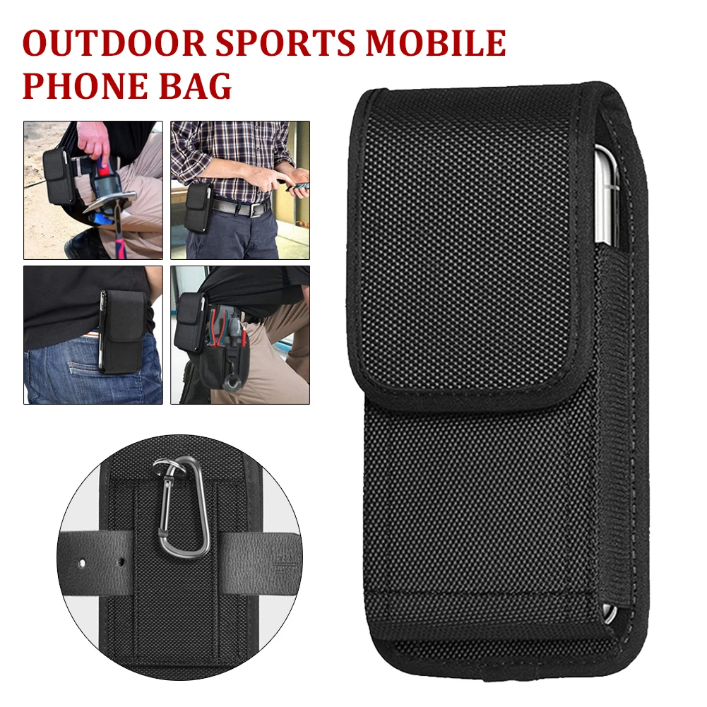 Cell Phone Pouch Holster Waist Belt Clip Phone Holder Case With D-Shaped Buckle Portable Card Holster Case For Outdoor Sports
Cell Phone Pouch Holster Waist Belt Clip Phone Holder Case With D-Shaped Buckle Portable Card Holster Case For Outdoor Sports