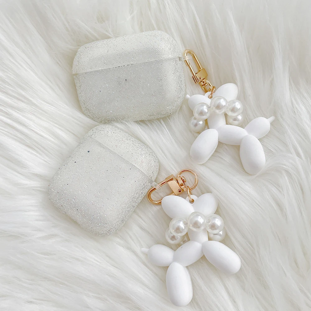 Cover for Apple AirPods 1 2 Case for AirPods Pro Case with Keychain Cute Diamond Pearl Dog Headphone Earphone Box Accessories
Cover for Apple AirPods 1 2 Case for AirPods Pro Case with Keychain Cute Diamond Pearl Dog Headphone Earphone Box Accessories