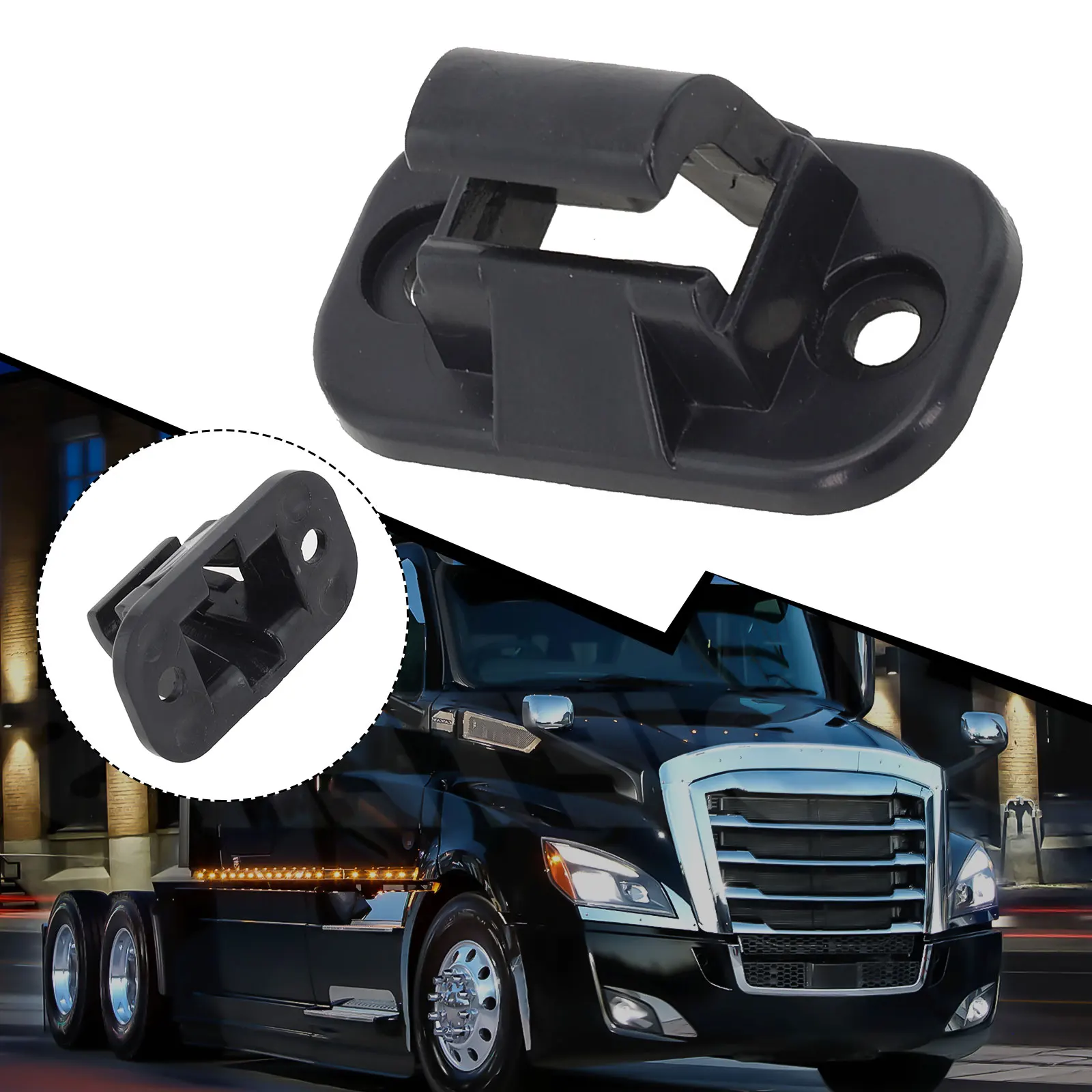 

1pc Sun Visor Hook Clip Sun Visor Clip For Freightliner For Cascadia 09-20 For M2-106 08-20 2022 Year