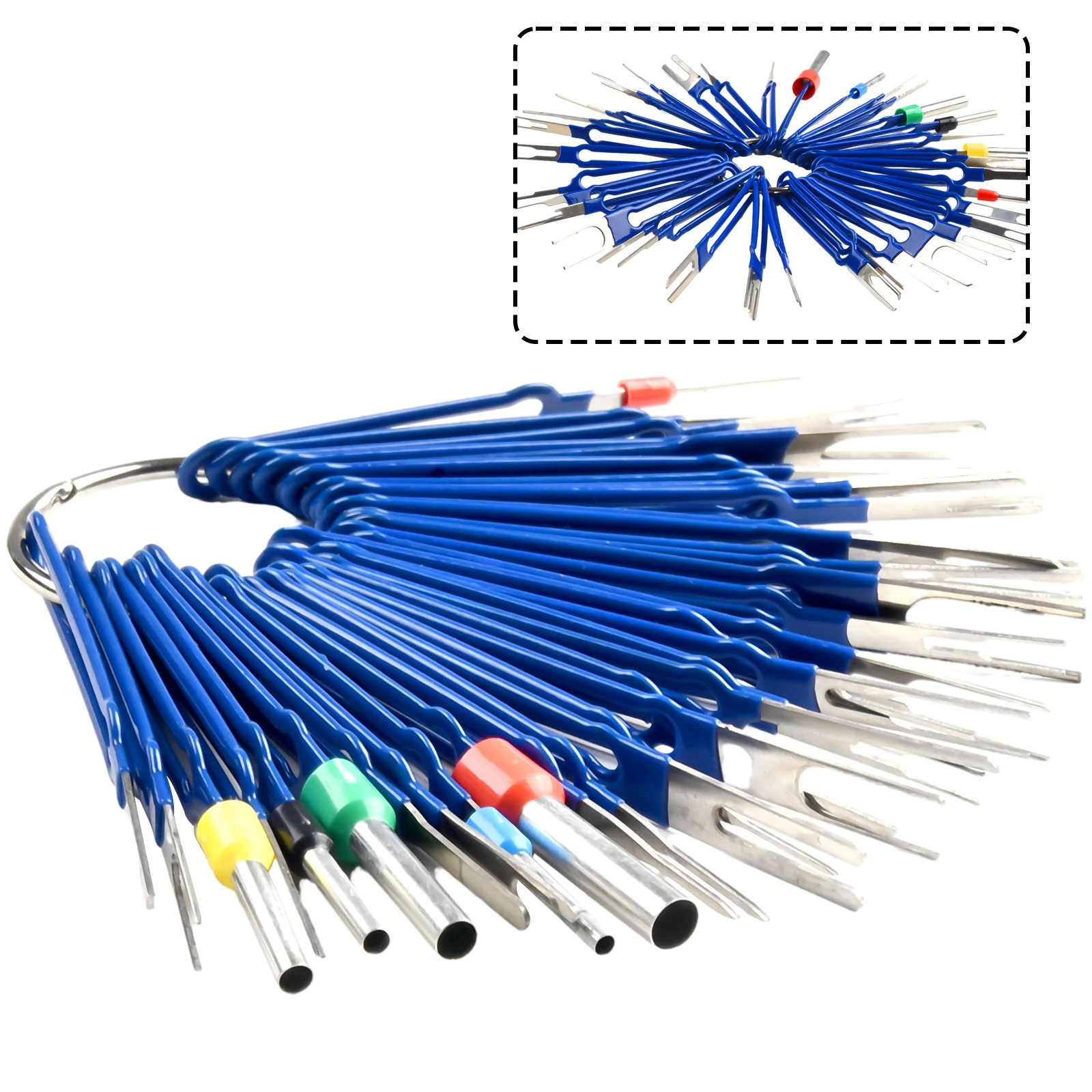 Terminal Removal Tool Kit 36-piece Pin Removal Tool Electrical Connector Pin Removal Pin Extraction Tool
Terminal Removal Tool Kit 36-piece Pin Removal Tool Electrical Connector Pin Removal Pin Extraction Tool