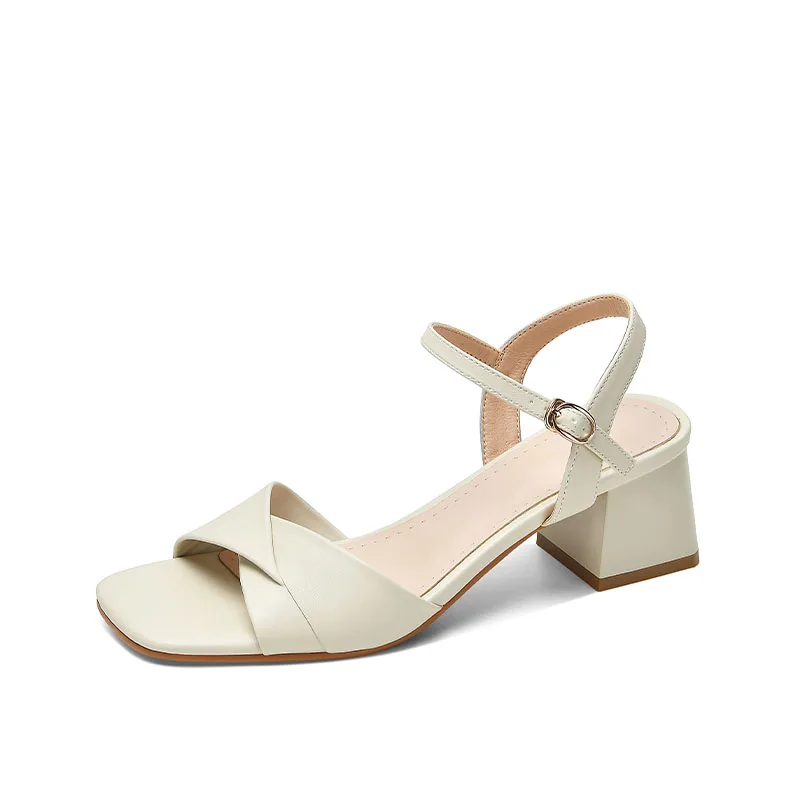 Women Sandals 2023 Summer Ladies Square Open Toe Thick Heels Sexy Apricot Beige Sandals
Women Sandals 2023 Summer Ladies Square Open Toe Thick Heels Sexy Apricot Beige Sandals