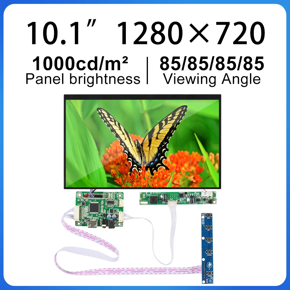 AV101HDM-N10 10,1 дюймовый экран, ЖК-панель с VGA HDMI 900, яркость 1280*720, разрешение
AV101HDM-N10 10,1 дюймовый экран, ЖК-панель с VGA HDMI 900, яркость 1280*720, разрешение