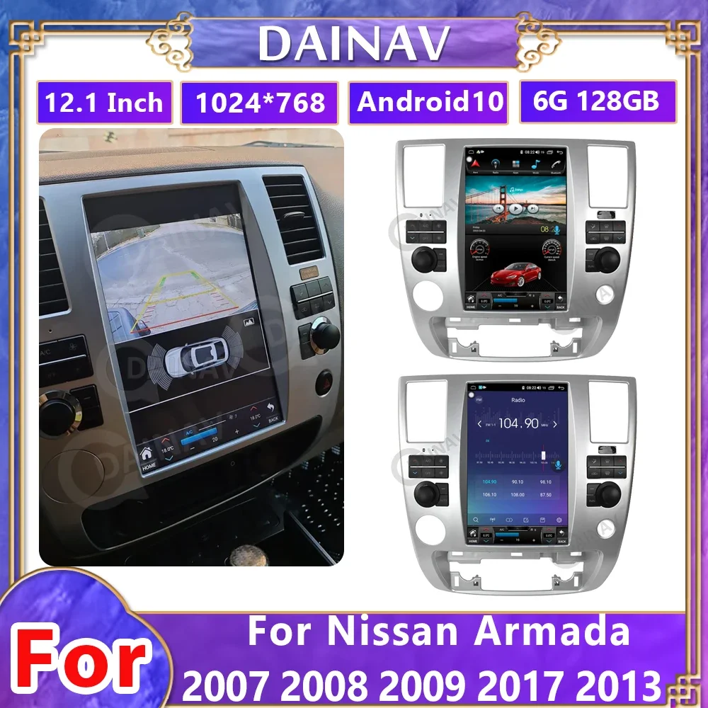 Android 128GB Car Radio For Nissan Armada 2007-2013 Multimedia Player GPS Navigation Touch Tesla Screen 4G WIFI Carplay Unit
Android 128GB Car Radio For Nissan Armada 2007-2013 Multimedia Player GPS Navigation Touch Tesla Screen 4G WIFI Carplay Unit
