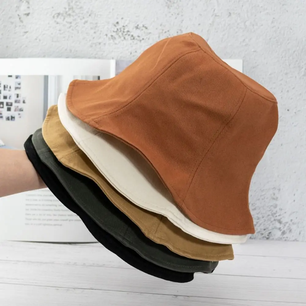Unisex Cotton Bucket Hats New Men Cotton Fabric 4 Colors Sunbonnet Cap Sunscreen Panama Hat Outdoor Fisherman Hat
Unisex Cotton Bucket Hats New Men Cotton Fabric 4 Colors Sunbonnet Cap Sunscreen Panama Hat Outdoor Fisherman Hat