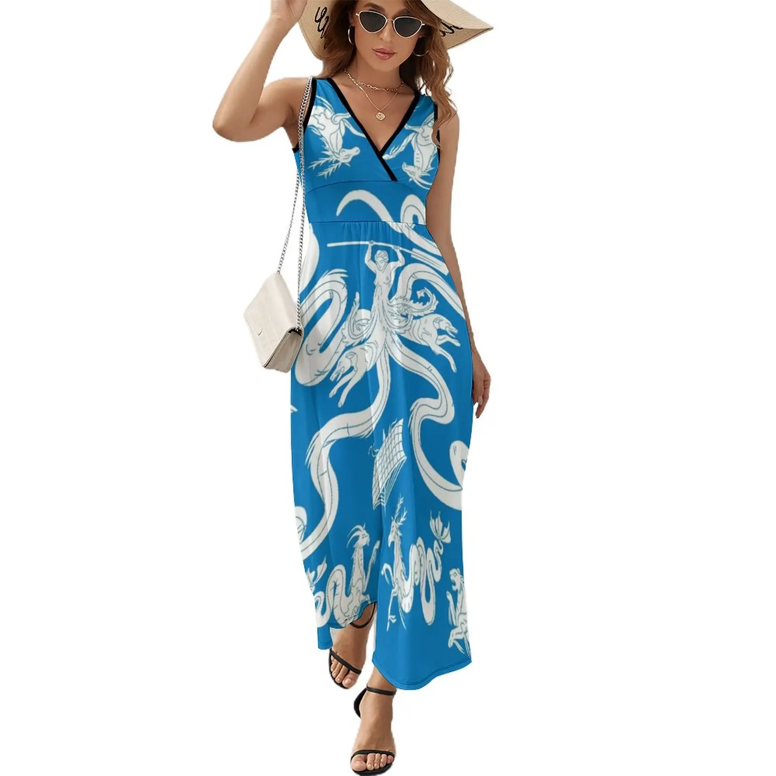 Scylla mosaic - Blue Sleeveless Dress evening dresses luxury 2024 women dresses Prom gown
Scylla mosaic - Blue Sleeveless Dress evening dresses luxury 2024 women dresses Prom gown