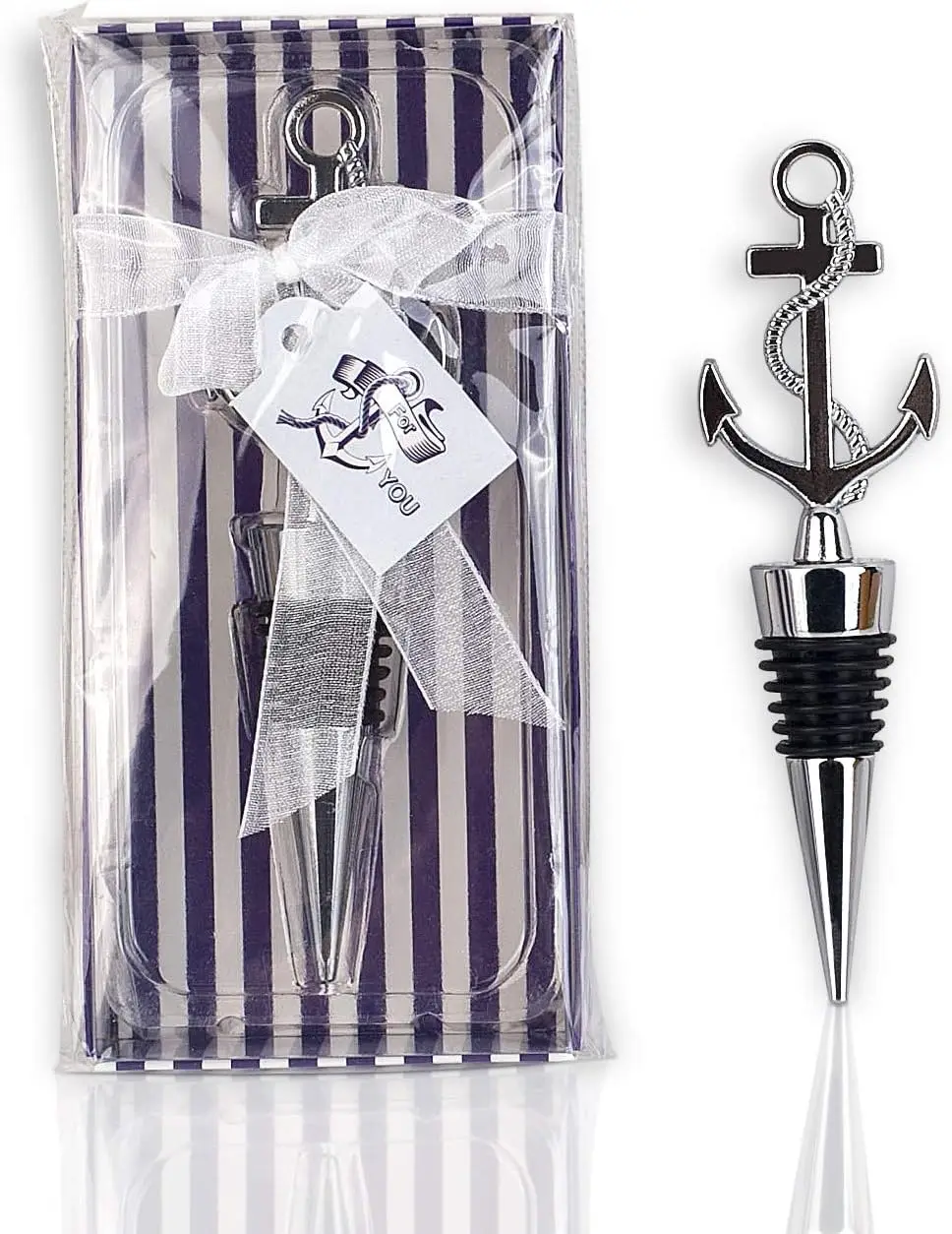 

Ship's Anchor Wine Bottle Opener Wine Preservation Stopper - Party Favors, Wedding Favor Bridal Shower,Bar, Birthday Party（20PC）