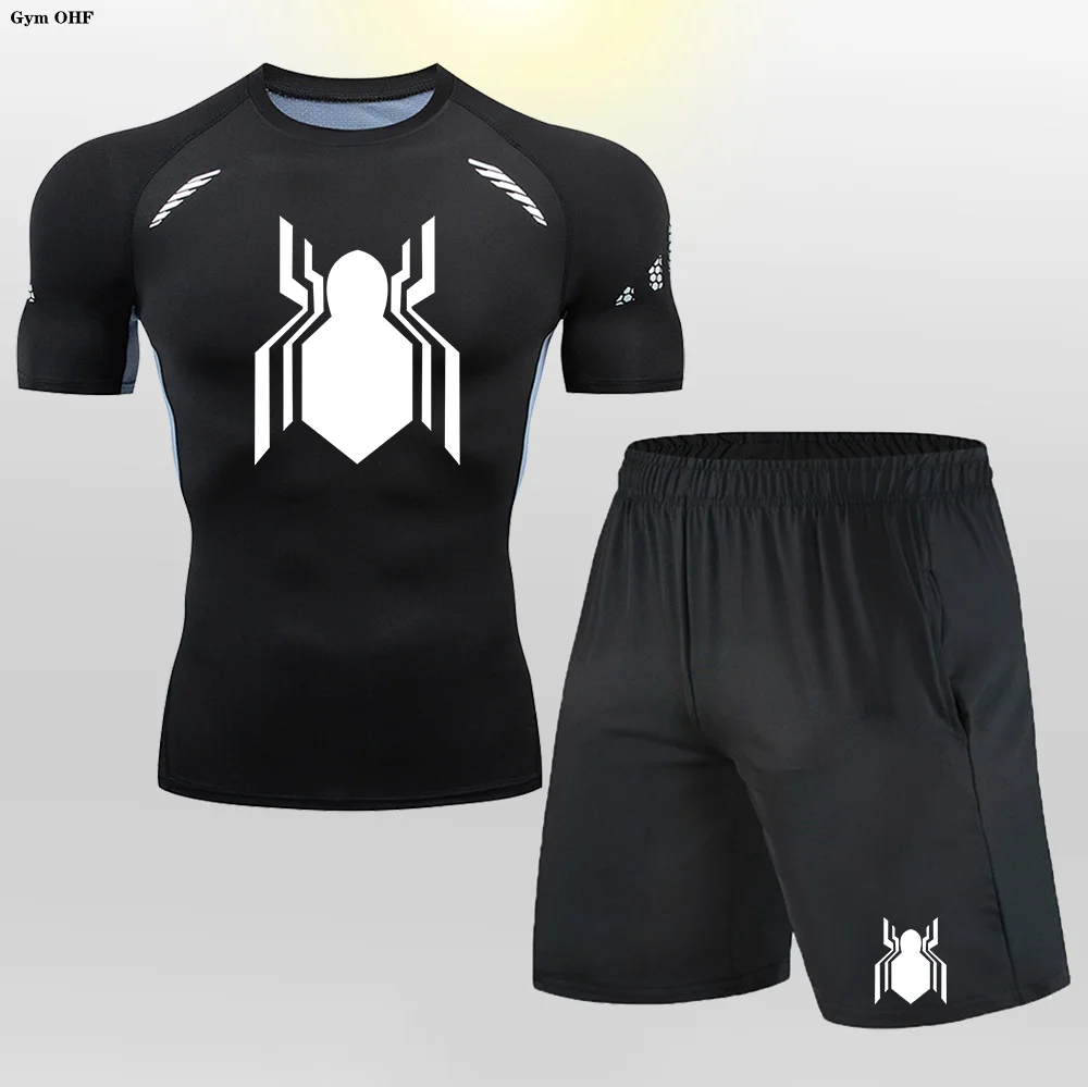 MMA Rashguard Men Compression Sportswear Running T-Shirt Superhero Muay Thai Jujitsu Martial Arts Breathable Gym Jogging Shorts
MMA Rashguard Men Compression Sportswear Running T-Shirt Superhero Muay Thai Jujitsu Martial Arts Breathable Gym Jogging Shorts