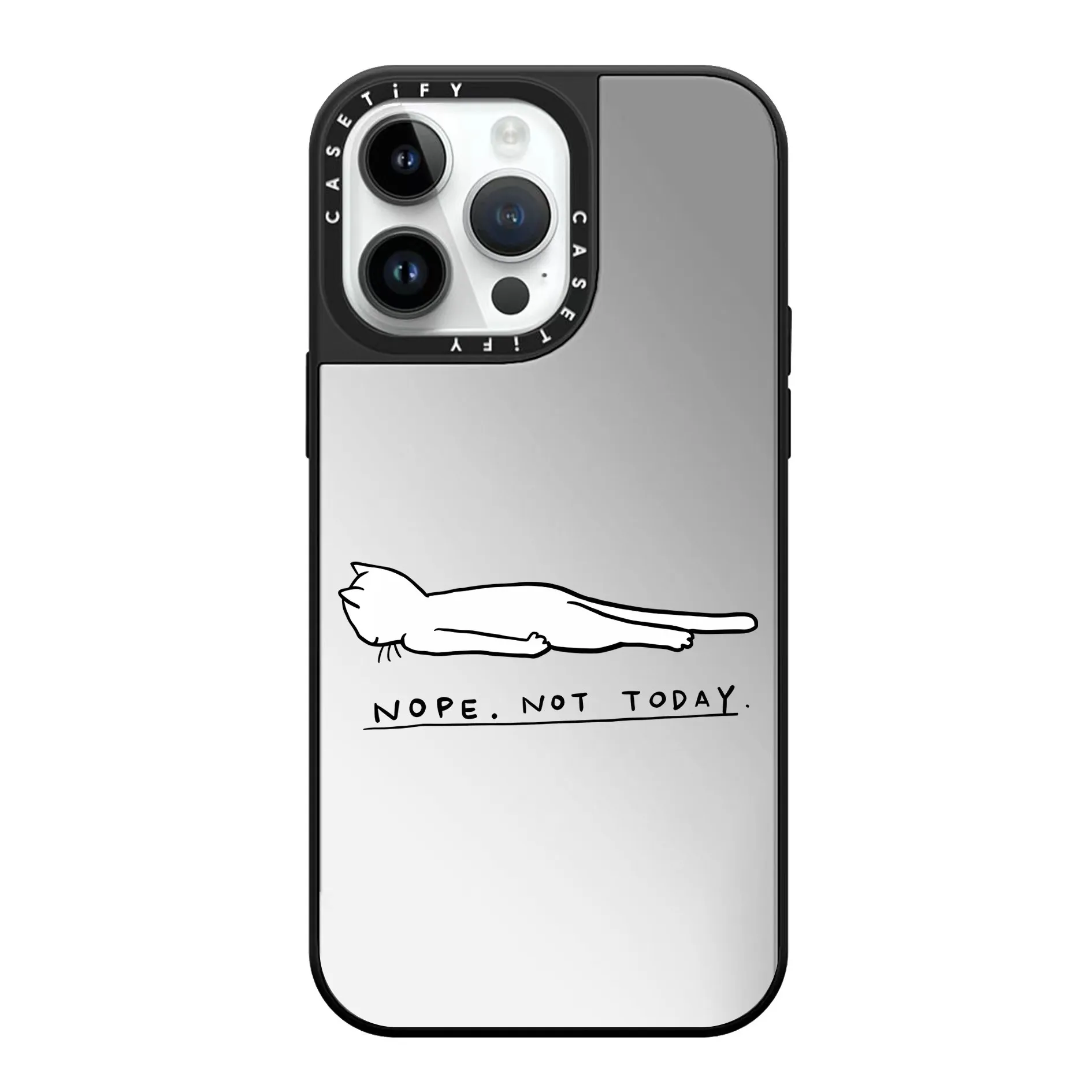 Caseti logo mirror kitten Apple iPhone15promax mobile phone case 11 anti -fall protection hard shell
Caseti logo mirror kitten Apple iPhone15promax mobile phone case 11 anti -fall protection hard shell