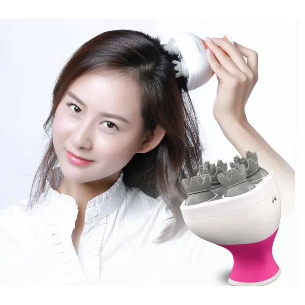 3D massage technology electronic waterproof vibration silicone head scalp massager
3D massage technology electronic waterproof vibration silicone head scalp massager