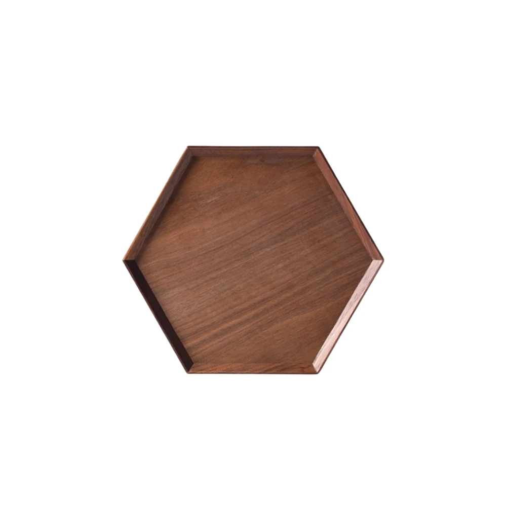 Cake Package Content Stand Tableware Classic And Vintage Walnut Serving Tray Functional Design Large Hexagonal Serving Tray
Cake Package Content Stand Tableware Classic And Vintage Walnut Serving Tray Functional Design Large Hexagonal Serving Tray