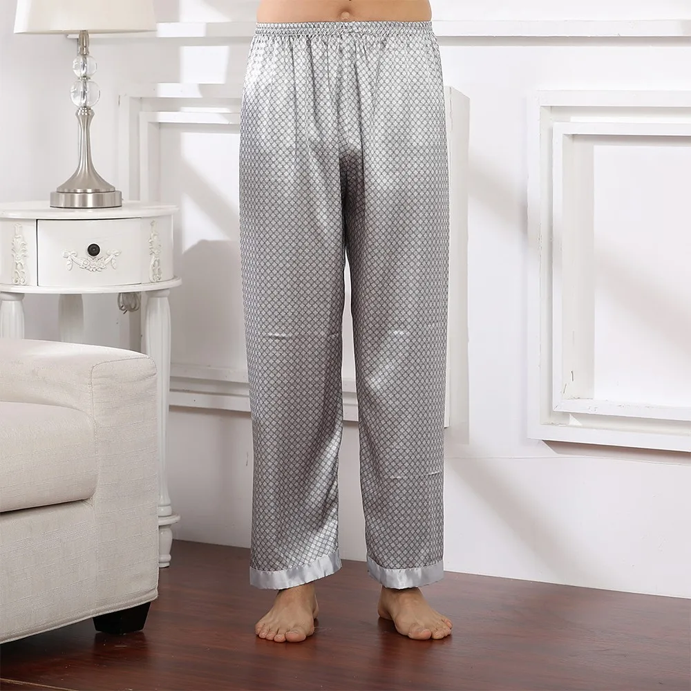Men's Silk Satin Casual Loose Pajamas Yoga Pants Holiday Pyjamas Pants Home Wear Trousers Comfortable Simple Loungewear
Men's Silk Satin Casual Loose Pajamas Yoga Pants Holiday Pyjamas Pants Home Wear Trousers Comfortable Simple Loungewear