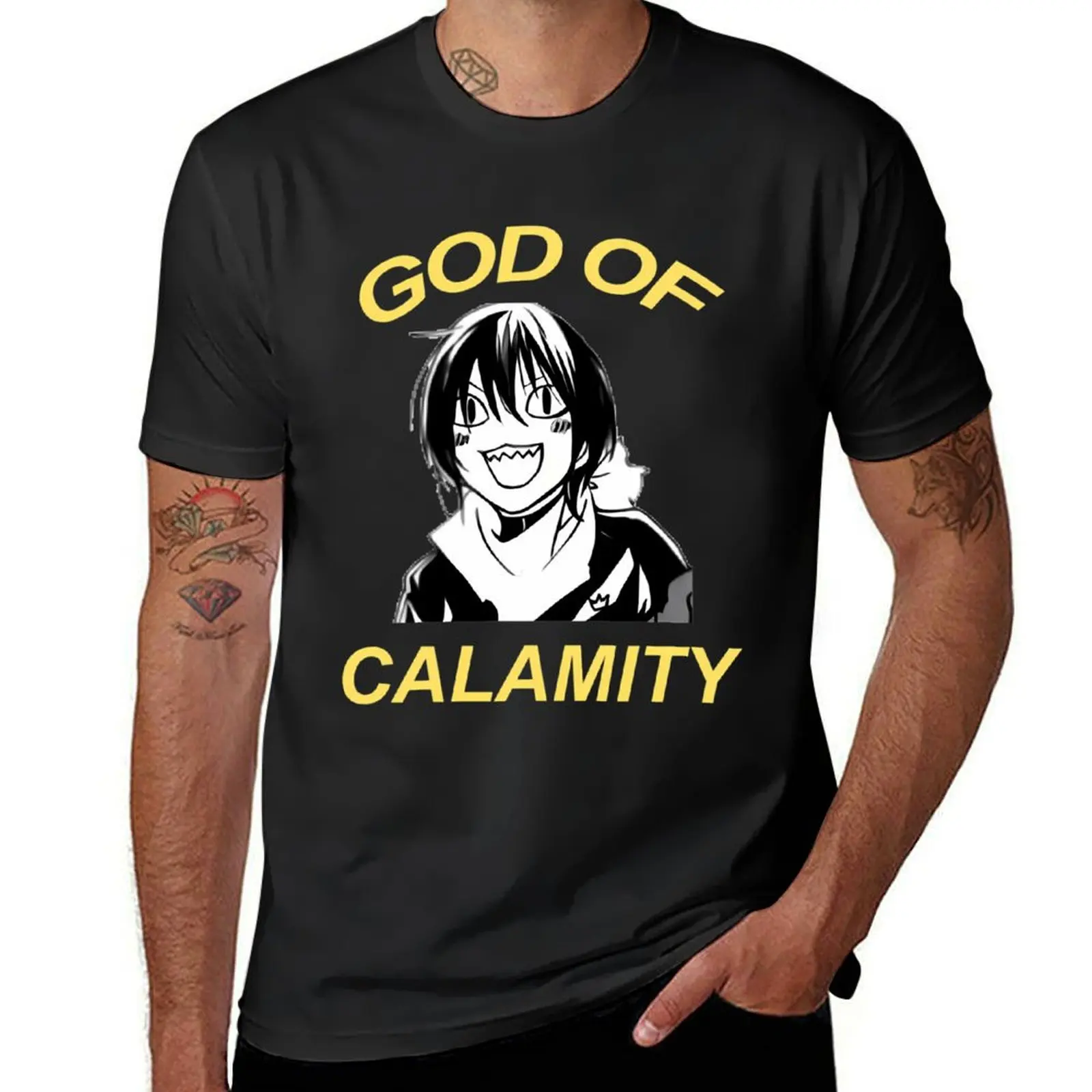 

Noragami Yato God Of Calamity T-shirt Blouse new edition Short sleeve tee funnys fruit of the loom mens t shirts