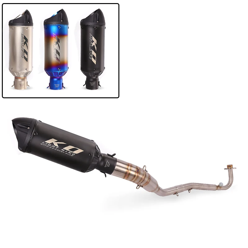 For Kawasaki Z125 Until 2018 Z125 Pro Until 2022 Motorcycle Exhaust System Front Link Pipe Escape Muffler 51MM Without DB Killer
For Kawasaki Z125 Until 2018 Z125 Pro Until 2022 Motorcycle Exhaust System Front Link Pipe Escape Muffler 51MM Without DB Killer
