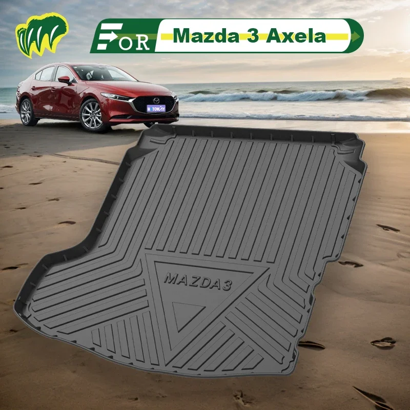For Mazda3 Axela 18 19 20 21 22 23 2014-2023 Custom Fit Car Trunk Mat All Season Cargo Mat 3D Shaped Laser Measured Trunk Liners 
For Mazda3 Axela 18 19 20 21 22 23 2014-2023 Custom Fit Car Trunk Mat All Season Cargo Mat 3D Shaped Laser Measured Trunk Liners