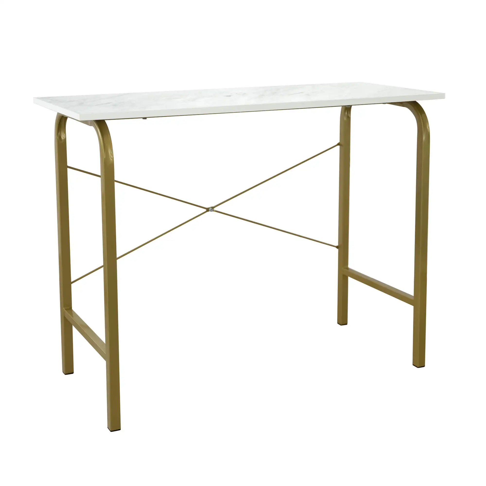 Teamson Home 40" Bella Home Office Desk with Faux Marble Top and Brass Frame, Faux Marble/Brass
Teamson Home 40" Bella Home Office Desk with Faux Marble Top and Brass Frame, Faux Marble/Brass