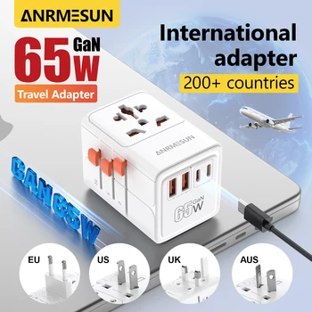 Universal 65W PD Travel Adapter