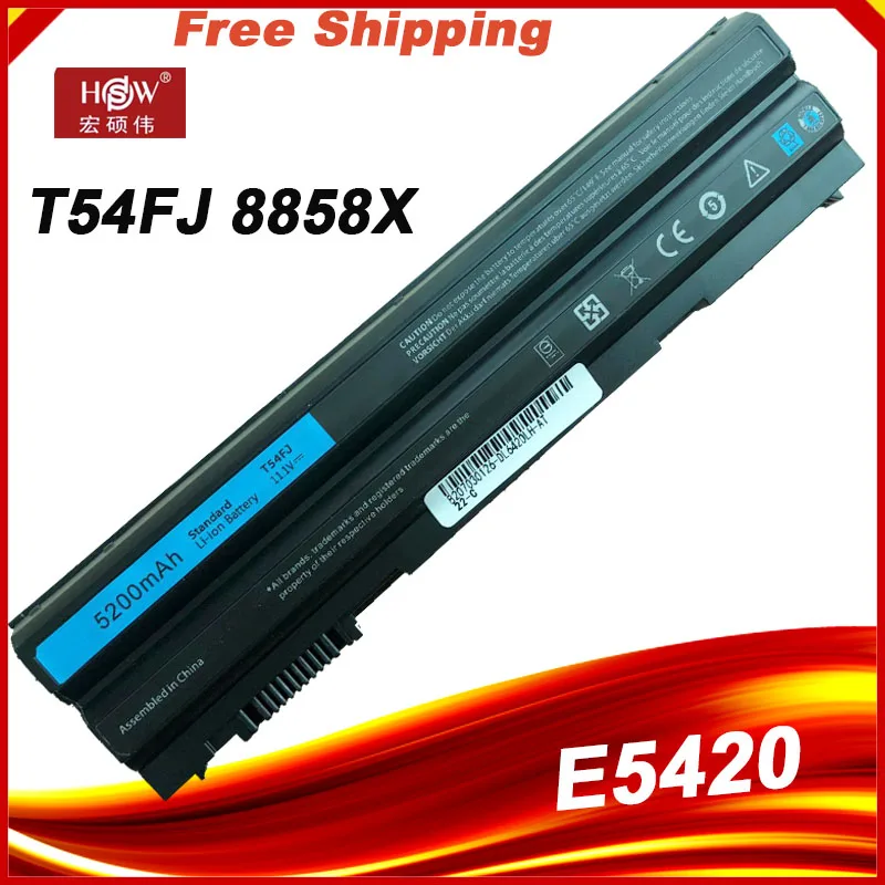 Аккумулятор T54FJ 8858X для ноутбука Dell Latitude E6420 E6430 E6440 E6530 E6540 для Inspiron 5520 7720 5720 7520 PRRRF T54F3
Аккумулятор T54FJ 8858X для ноутбука Dell Latitude E6420 E6430 E6440 E6530 E6540 для Inspiron 5520 7720 5720 7520 PRRRF T54F3