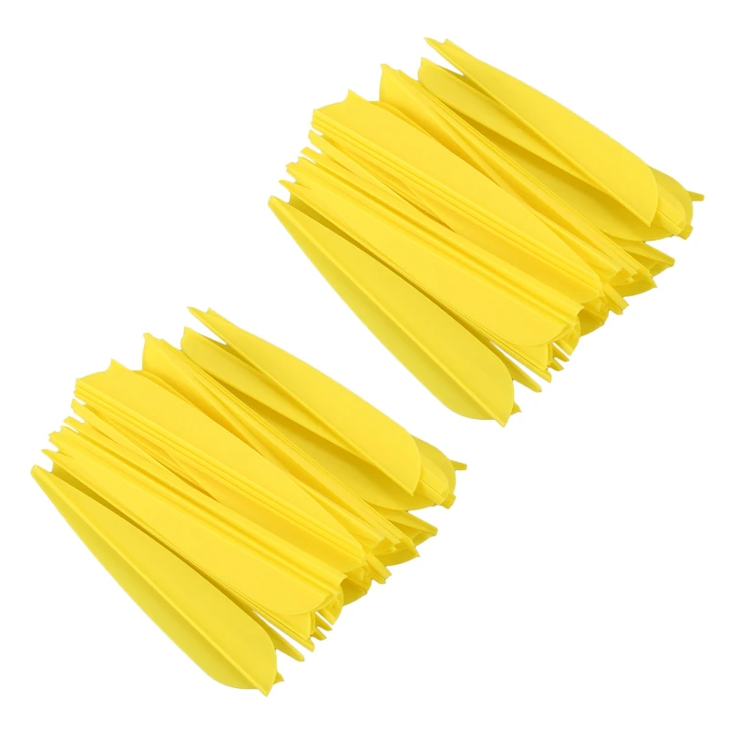Стрелы лопасти 4-дюймовые пластиковые перо Fletching для DIY стрельбы из лука стрелы 100 упаковка (желтый)
Стрелы лопасти 4-дюймовые пластиковые перо Fletching для DIY стрельбы из лука стрелы 100 упаковка (желтый)