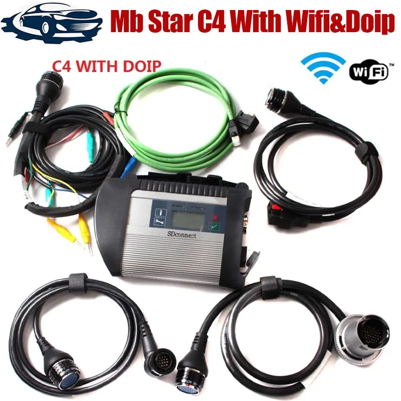 

A+++ Mb Star C4 Obd2 Scanner Auto Diagnostic Tool MB Star C4 Diagnosis Function Support OBD Wifi With Doip For Mercede-s B-enz