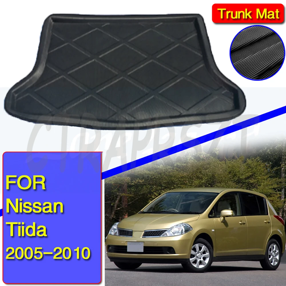 Car Boot Mats For Nissan Tiida 2005-2010 Waterproof Carpet Muds Car Trunk Mats Storage Pads Auto Interior Accessories 
Car Boot Mats For Nissan Tiida 2005-2010 Waterproof Carpet Muds Car Trunk Mats Storage Pads Auto Interior Accessories