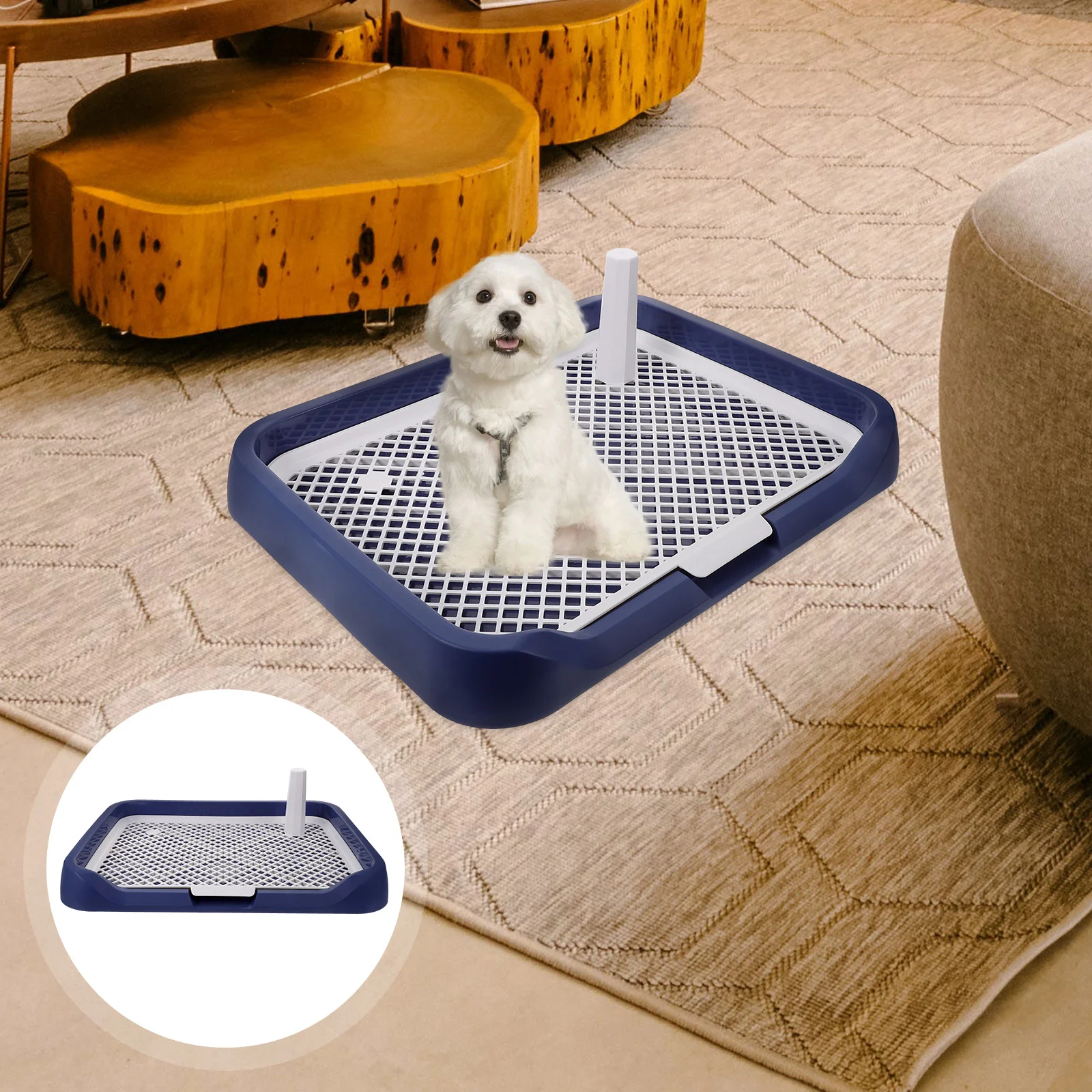 Dog Toilet Indoor Thickened Puppy Bath for Dogs Grid Large and Small Potties Plastic Mesh
Dog Toilet Indoor Thickened Puppy Bath for Dogs Grid Large and Small Potties Plastic Mesh
