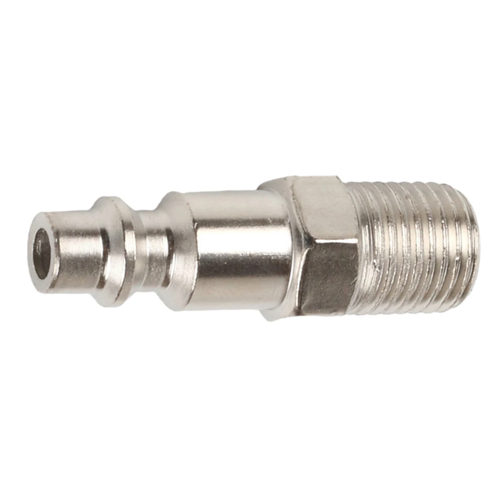 

Grinders Quick Adapters Quick Adapters Air Hose Fittings Air Hoses Connector Iron Chrome Plated Male Thread For Filling Guns