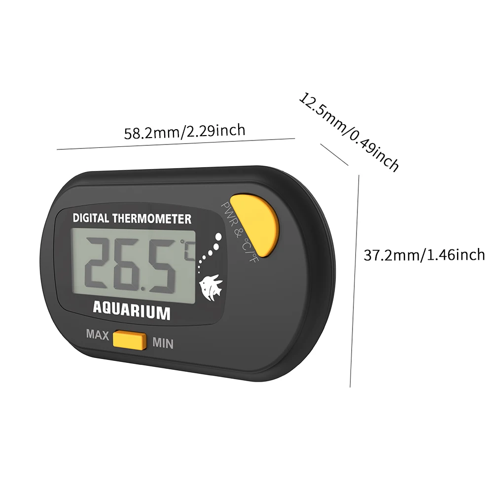 For Fish Tank Electronic Thermometer For Tank Temperature Measuring Instruments Practica And Durable Easy To Use
For Fish Tank Electronic Thermometer For Tank Temperature Measuring Instruments Practica And Durable Easy To Use