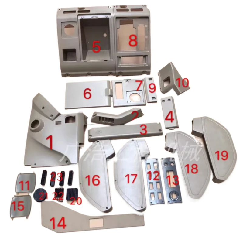 

For Doosan daewoo dh dx 150/220/225/258/300-5-7-9 cab toolbox interior decoration panel excavator accessories