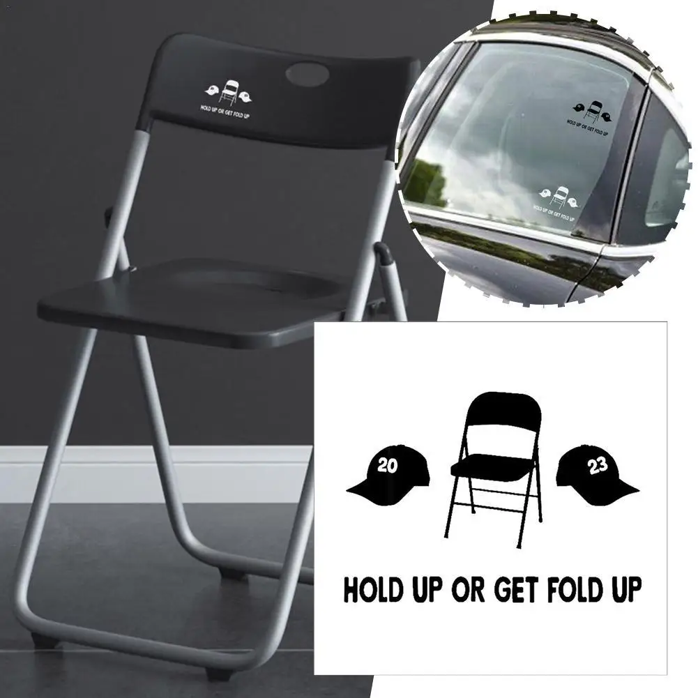8*8cm Black/white Folding Chair Stickers Vinyl Waterproof Decals For Windows Cars Laptops Helmets Mailboxes Bumpers Glasses
8*8cm Black/white Folding Chair Stickers Vinyl Waterproof Decals For Windows Cars Laptops Helmets Mailboxes Bumpers Glasses