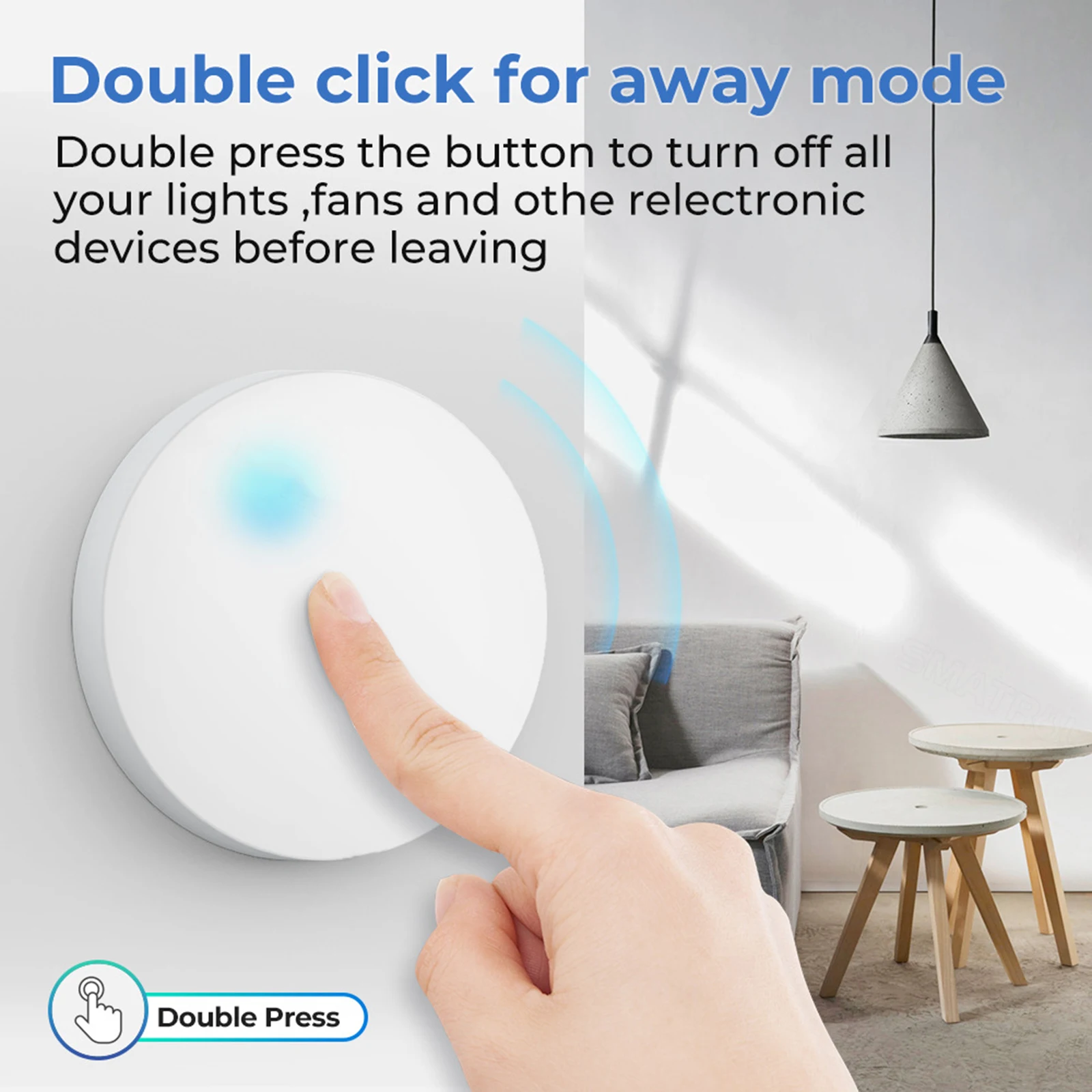 1pcs Tuya Smart Switch Home Wireless Switch Intelligent Smart Button Scene Switches APP Control Smart Home
1pcs Tuya Smart Switch Home Wireless Switch Intelligent Smart Button Scene Switches APP Control Smart Home
