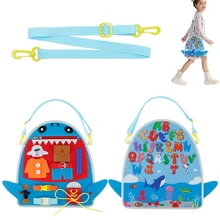 Toddler Busy Board Basic Life Skills Learning Early Educational Activity Board Gift for Kids Age 2+
Toddler Busy Board Basic Life Skills Learning Early Educational Activity Board Gift for Kids Age 2+